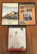 Lot of 3 Rick Sebak DVDs WQED Pittsburgh Documentary History Series PBS picture