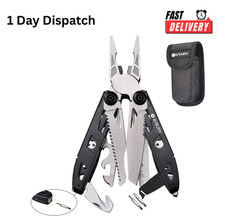 .BIBURY 18-in-1 Multitool Pliers Hammer Camping Tool. picture