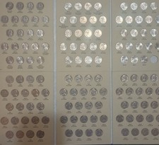 1962 - 2025 JEFFERSON NICKELS COMPLETE SET  Circulated And Uncirculated Mix picture