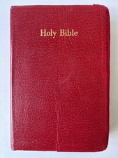 Holy Bible Revised Standard Version 1971 Second Edition Melton Red picture