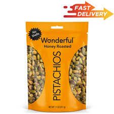Wonderful Pistachios No Shells Honey Roasted Nuts, 11 Ounce Bag  picture