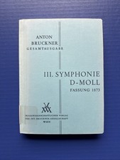 Bruckner - Symphony No. 3 in D Minor (1873) - Hardcover MV Wien Study Score picture