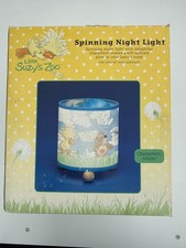 Vintage 2001 Little Suzy’s Zoo Spinning Night Light Dolly Inc. w/ Original Box picture