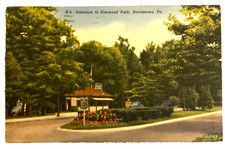 Elmwood Park Norristown Pennsylvania Entrance Vintage Postcard #126 picture