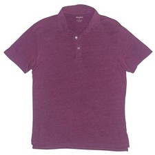 Bonobos Men's Medium Purple Short Sleeve Slim Fit Solid Polo Cotton Modal Knit picture