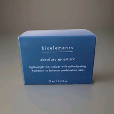 Bioelements Absolute Moisture Facial 2.5 oz New In Box picture