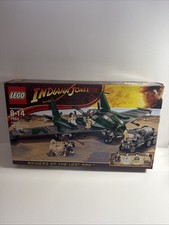 Indiana Jones Fight on the Flying Wing LEGO 7683- BRAND NEW OPEN BOX-READ picture