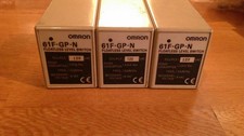 Omron 61F-GP-N Floatless Level Switch Controller 120VAC Lot of 3 picture