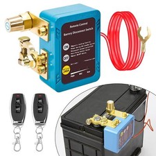 Remote Battery Disconnect Switch 12v, 240A, Upgrade Smart Voltage Kill Switch picture