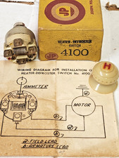 NOS Vintage JP  Heater Defroster Switch 4100 Joseph Pollak Corp picture