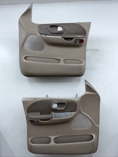 99-03 Ford F-150 F150 Crew Cab OEM Driver & Passenger Door Panels Power Tan READ picture