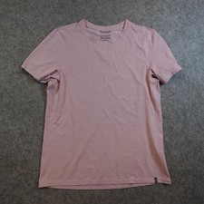 Patagonia Top Women Small Pink Capilene Cool Endure Short Sleeve Crew Neck SP26 picture