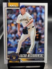 2026 Topps #10 Jacob Misiorowski Rookie RC - Milwaukee Brewers  picture