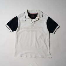 Hackett Cotton White Aston Martin Racing Tmh016404 Polo Shirt Size S picture