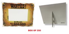 Wanted Reward $1,000,000 4x6 inches Picture Frame (BOX OF 250 ) picture
