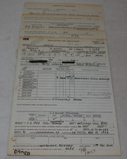 1957 IBM Application for Employment Lexington Historical Unique Documentation picture