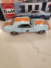 GMP 1:18 1968 Chevy Camaro Street Fighter Gulf Trans Am Race Car 18814 1 Of 1260 picture