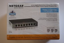 NETGEAR GS108E 8-Port Gigabit Ethernet Smart Managed Plus Switch  - NEW UNOPENED picture