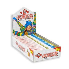 Joker Rolling Paper 1 1/4 Original Cigarette Papers 1.25 Size (Full Box of 24) picture
