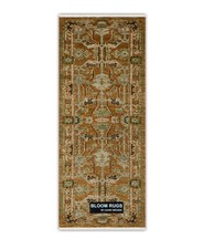Vintage Rust Donegal Arts & Crafts Runner Rug 2'6