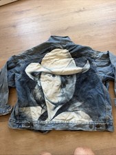 VTG 1990 Dwight Yoakam If There was a Way Tour T-Shirt Denim Jacket Signed picture