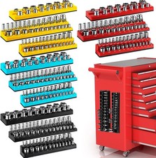 12 Pcs Magnetic Socket Organizer Set Compatible with and Metric Magnetic Holders picture