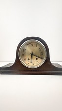 Vintage 1920s Antique Mechanical Mantel Clock – Wood Case – Untested picture