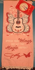 🦋RARE Dolly Parton Wildflower & Butterfly Collection Kitchen Towel picture