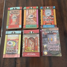 Lot of 6 Haunted Bookshop Mysteries Alice Kimberly Cleo Coyle Books 1-5 & 7 picture