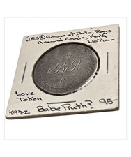 1853 Half Dollar Love Token Babe Ruth picture