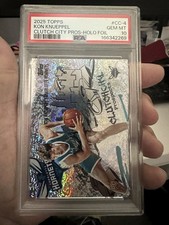 2025-26 Topps - Clutch City Prospects Kon Knueppel #CC-4 Holofoil (RC) picture