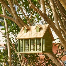 14.25 “L Wooden Hanging Birdhouse for Outdoor Use, Extra Large Birdhouse picture