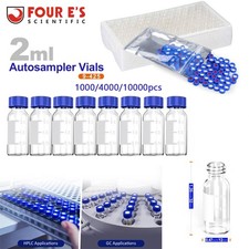 1000/4000/10000Pcs 2mL Glass vial Autosampler Vials Sample Vials with Screw Caps picture