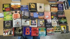 Wholesale Random Audio books on cd lot of 30+ assorted audiobooks Examples Pictu picture