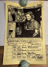 1977 Soap Creek Saloon Poster Delbert McClinton Stevie Ray Vaughan Kerry Awn picture