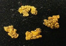 .254g Extremely Rare Vintage Dixie Mine Colorado Gold Crystals picture