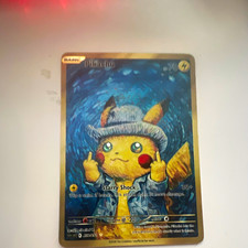The Pokémon Company Pikachu with Grey Felt Hat SV Promo 85 Fan Art EN 60HP picture