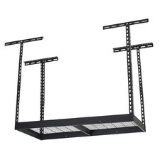 Klutch Garage Overhead Storage Rack, 48in.L x 24in.D, Adjustable 23in.–37in.H, picture