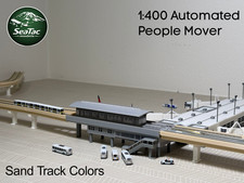 Automatic People Mover (APM) | Airport Train | 1:400 scale | Glass Station picture