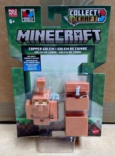 Mattel Minecraft 2026 Collect & Craft COPPER GOLEM 3.25 Inch Figure *IN HAND* picture