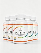 1-5x AUTHENTIC LifePharm Laminine Supplement 120 Capsules Total - EXP 07/2028 picture