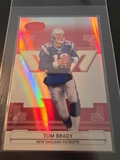 2006 Donruss Tom Brady Numbered 006/100 Leaf Certified Refractor Great Condition picture