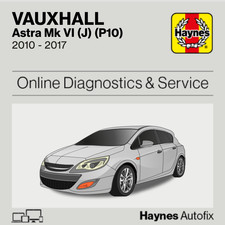Vauxhall Astra Mk VI (J) (P10) 2010 to 2017 Haynes Online Diagnostics & Service picture