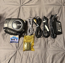 NOB Sony Handycam DCR-DVD610 40x Camcorder + Box + All Accessories picture