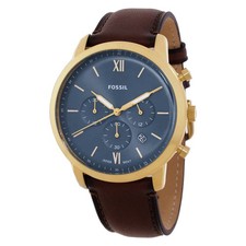 Fossil Neutra Chronograph Quartz Blue Dial Men's Watch FS6162 picture