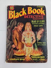 Black Book Detective Pulp Magazine October 1934 