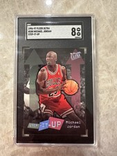 1996-97 Fleer Ultra - Step-It-Up Michael Jordan #280 Chicago Bulls SGC 8 NM-MT picture