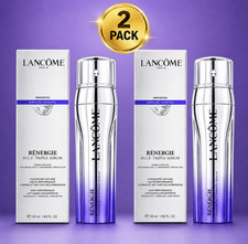 Pack Of 2 Lancome Renergie H.C.F Triple Serum ANTI-AGING 1.7oz /50mL FULL SZ picture