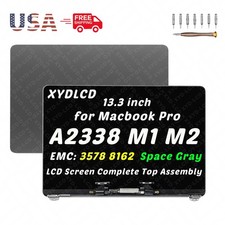 OEM 13.3in for Macbook Pro A2338 2020 M1 LCD Screen Display True Tone Space Gray picture