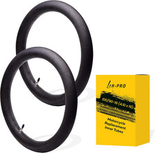 (2-Pack) 100/90-19 (4.10 X 19) Motorcycle Tubes - 19